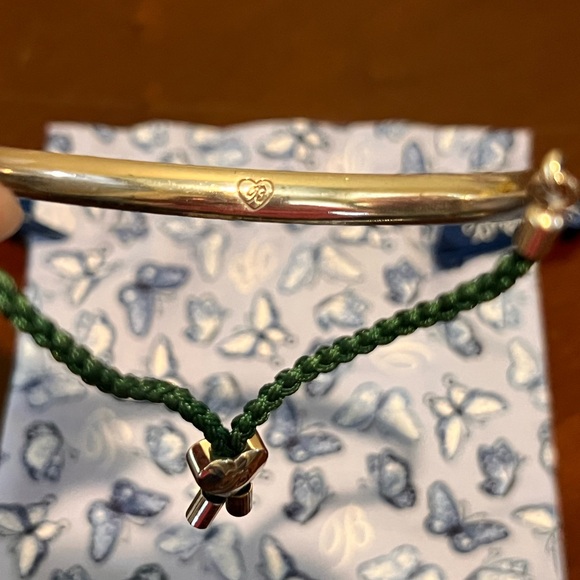 Brighton Silver Bracelet with Green Accents - Picture 2 of 8